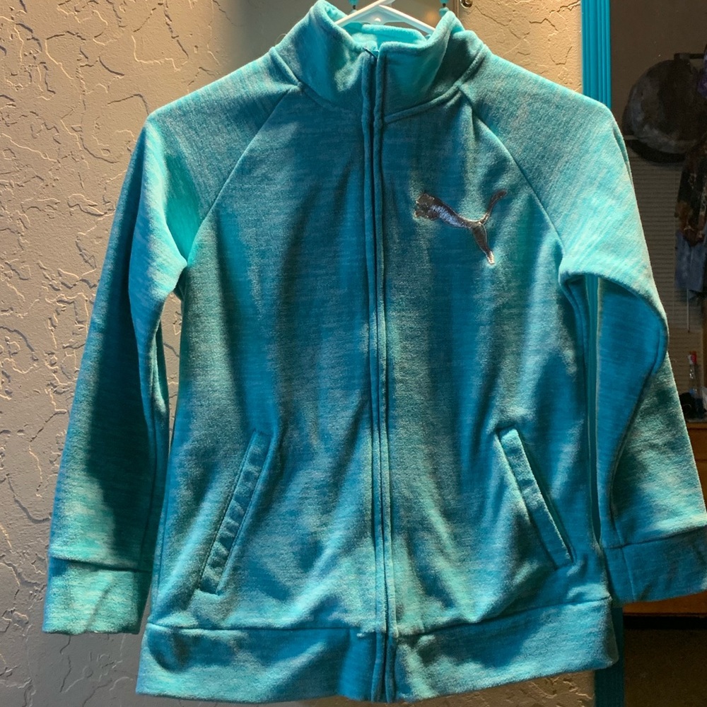 Girls’ Puma Zip-Up
